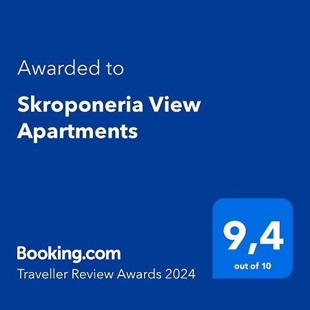 Skroponeria View Apartments Bagian luar foto